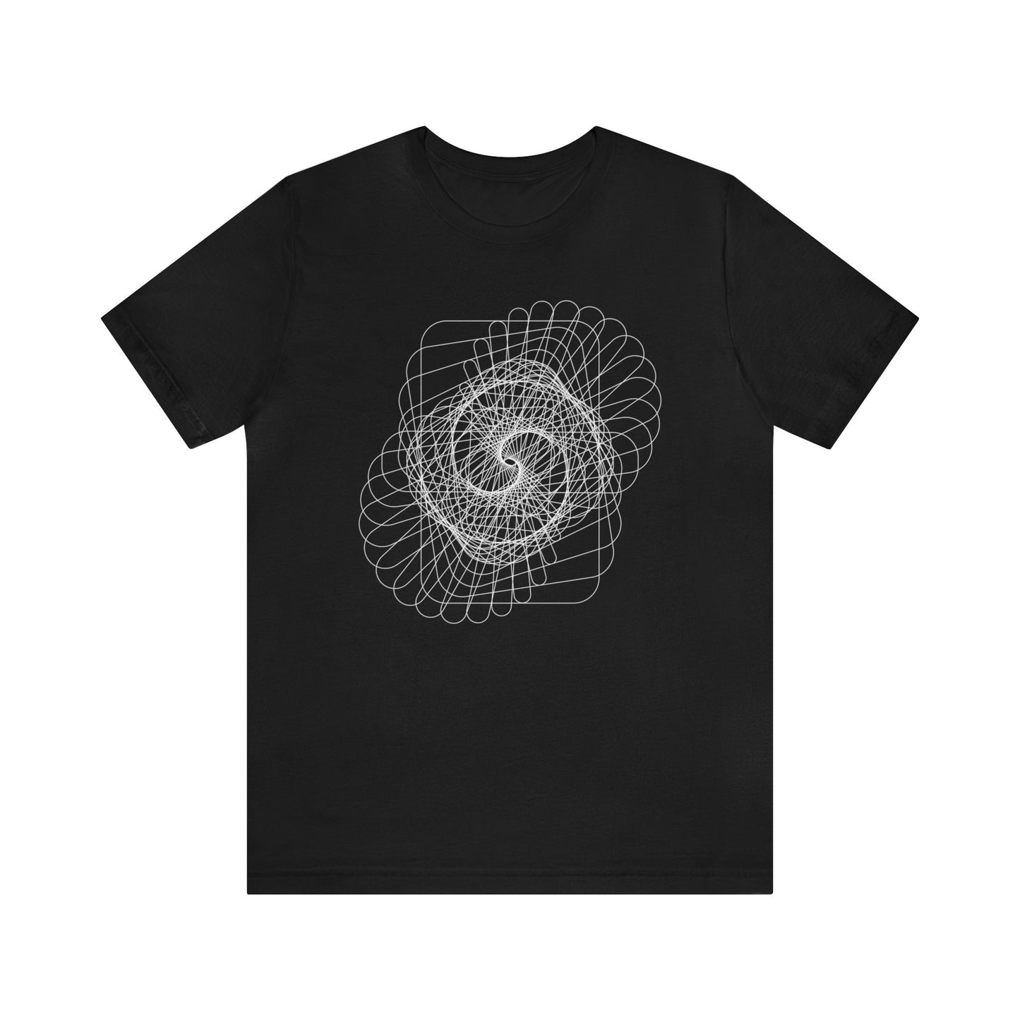 Comfy Parametric T-Shirt - Spiral Pattern A