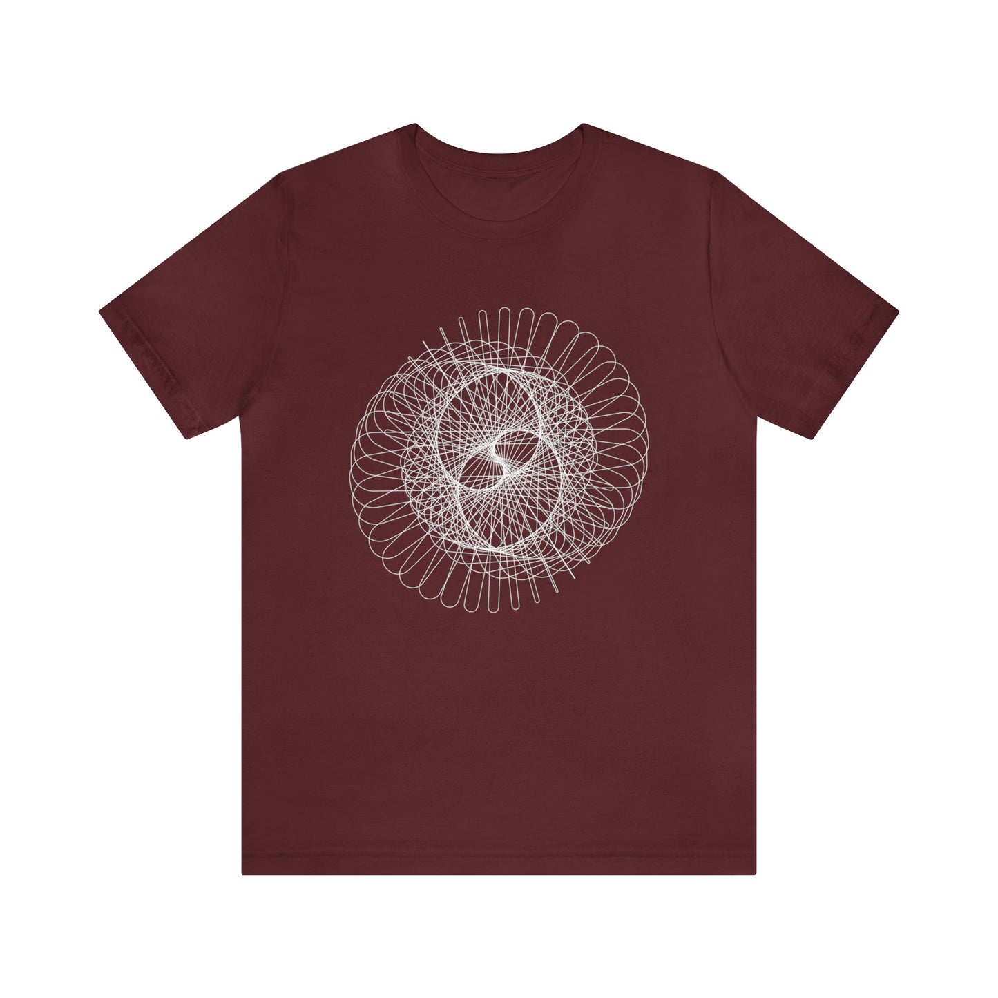 Comfy Parametric T-Shirt - Spiral Pattern B