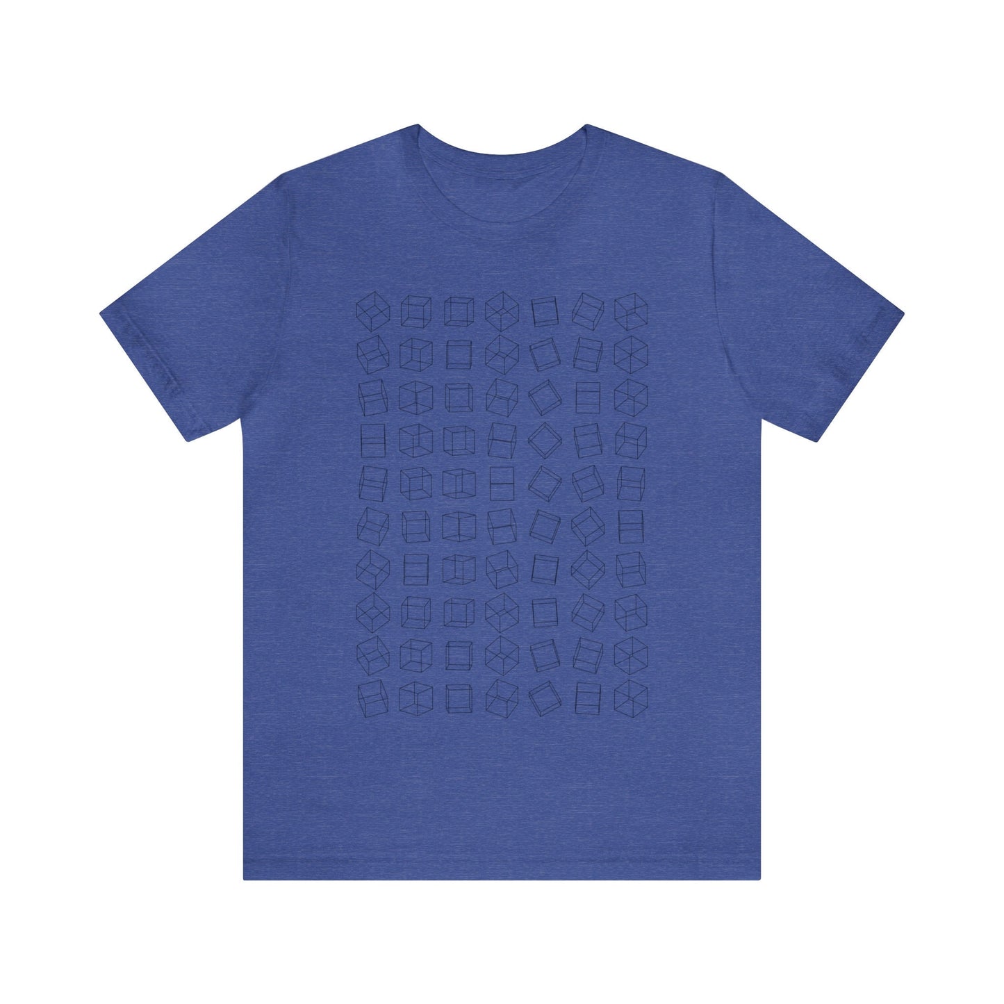 Comfy Parametric T-Shirt - Cube Pattern