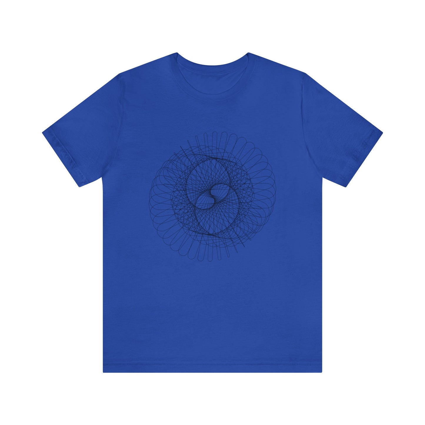 Comfy Parametric T-Shirt - Spiral Pattern B