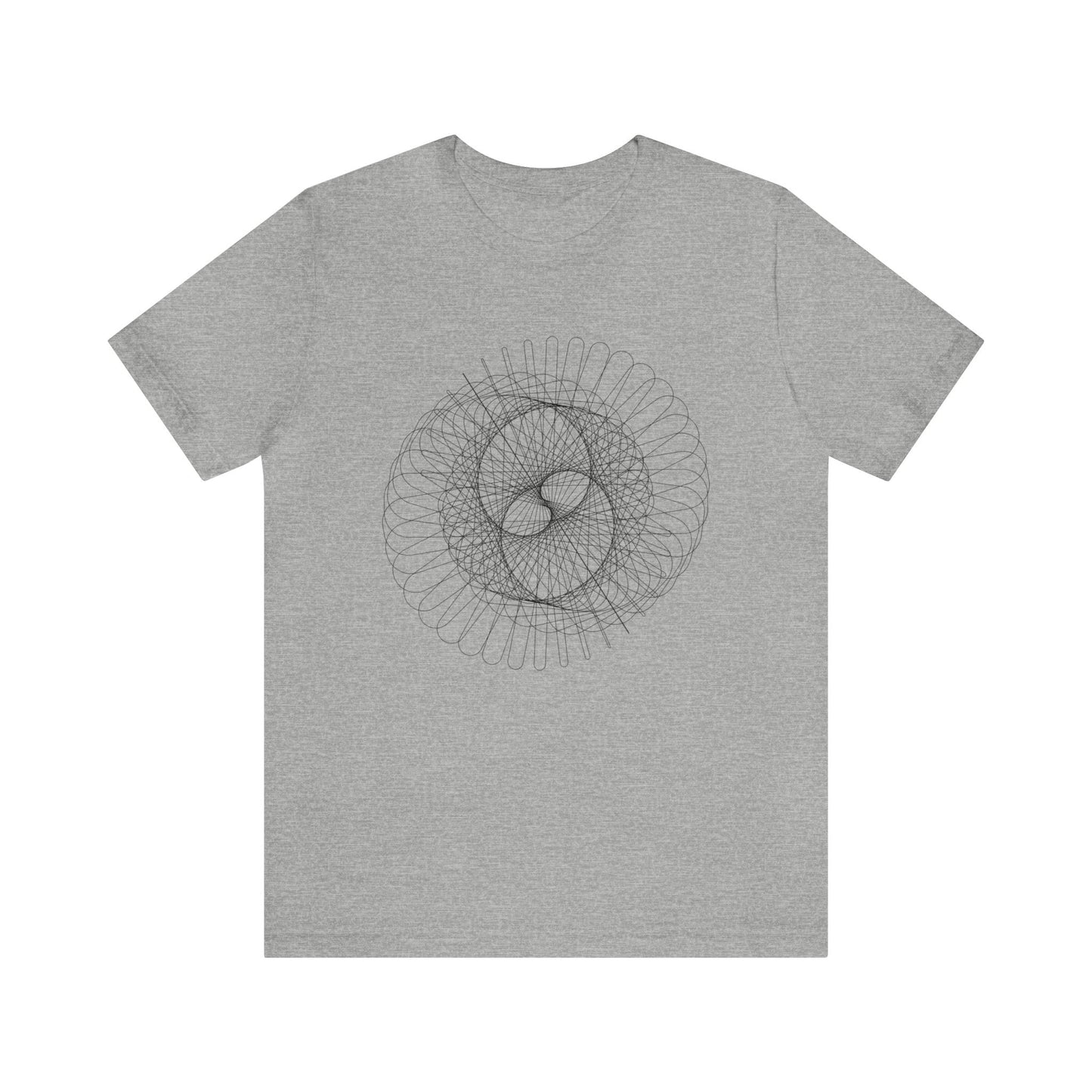 Comfy Parametric T-Shirt - Spiral Pattern B