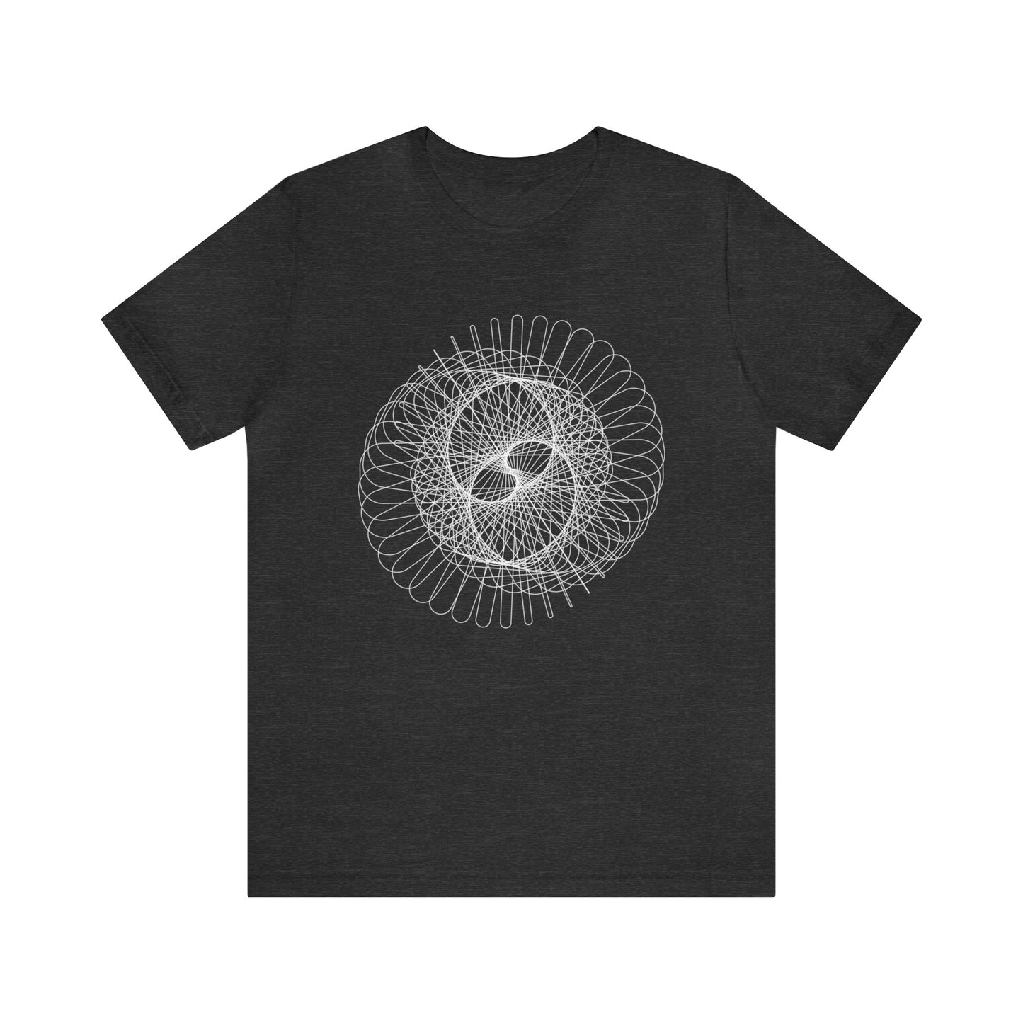 Comfy Parametric T-Shirt - Spiral Pattern B