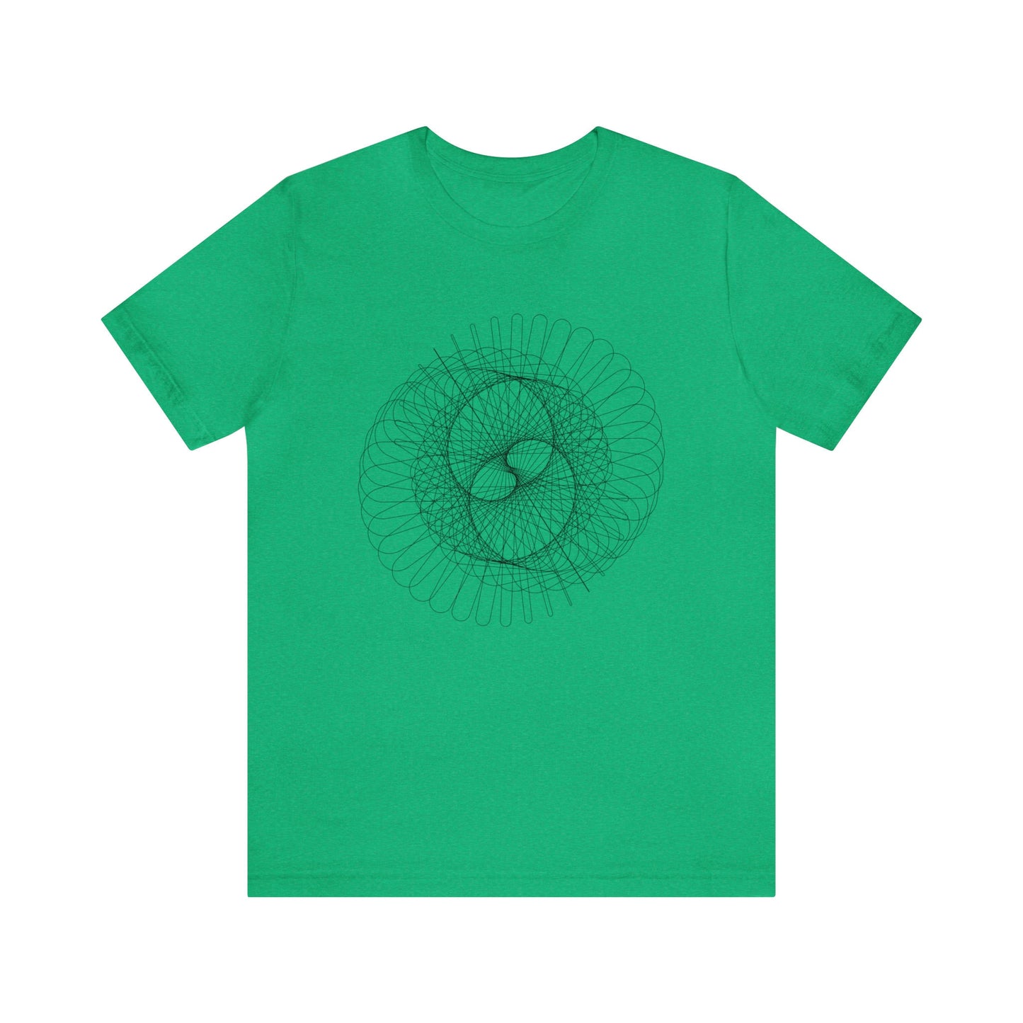 Comfy Parametric T-Shirt - Spiral Pattern B