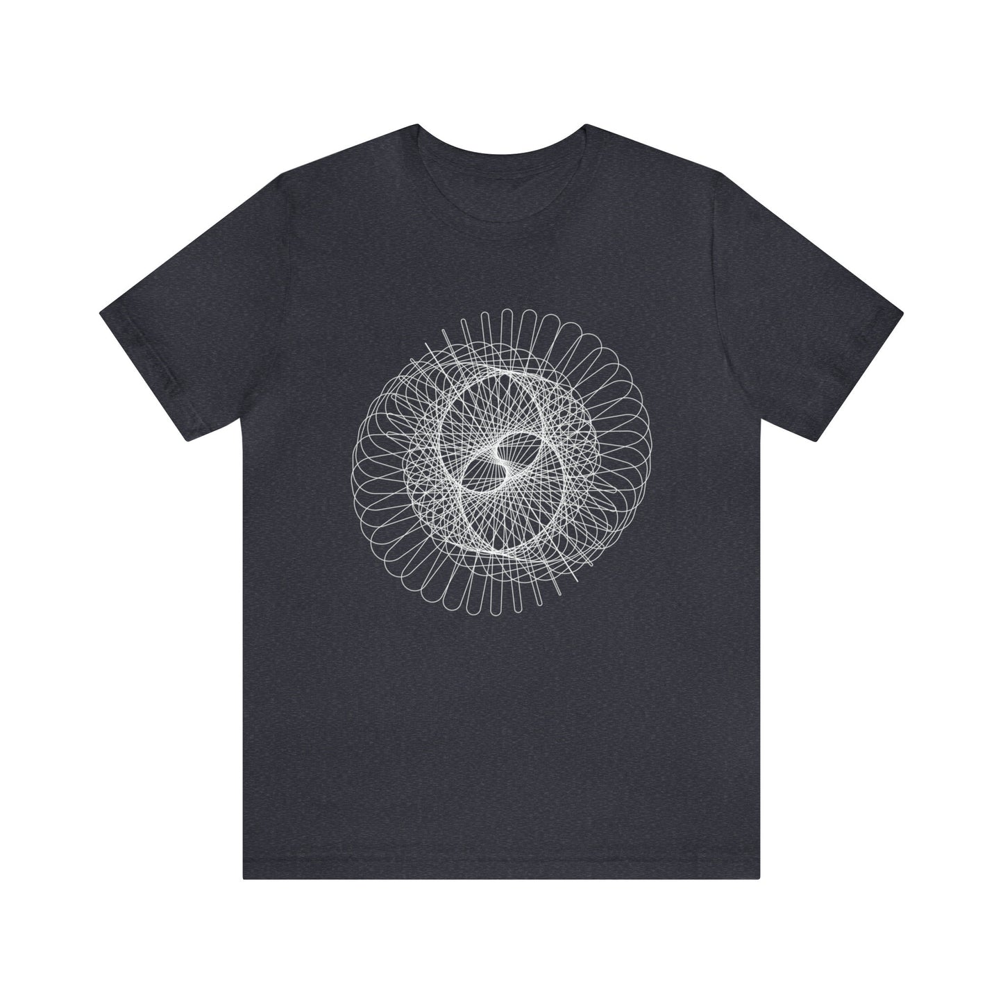 Comfy Parametric T-Shirt - Spiral Pattern B